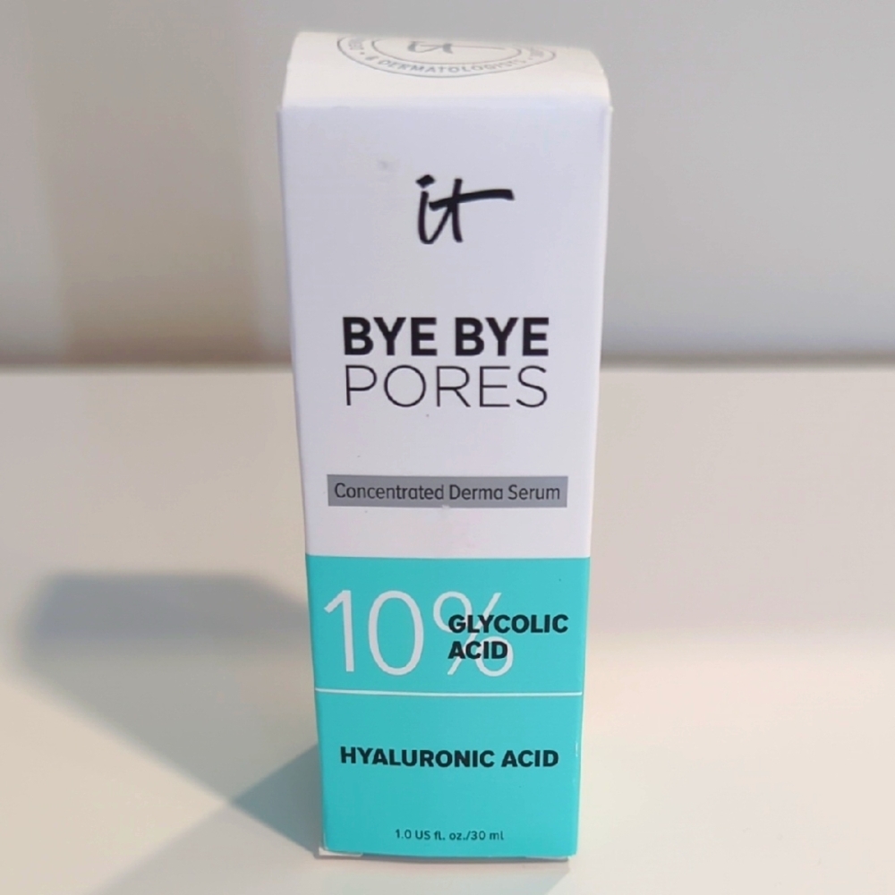 BNIB IT Cosmetics Bye Bye Pores 10% Glycolic Acid Serum